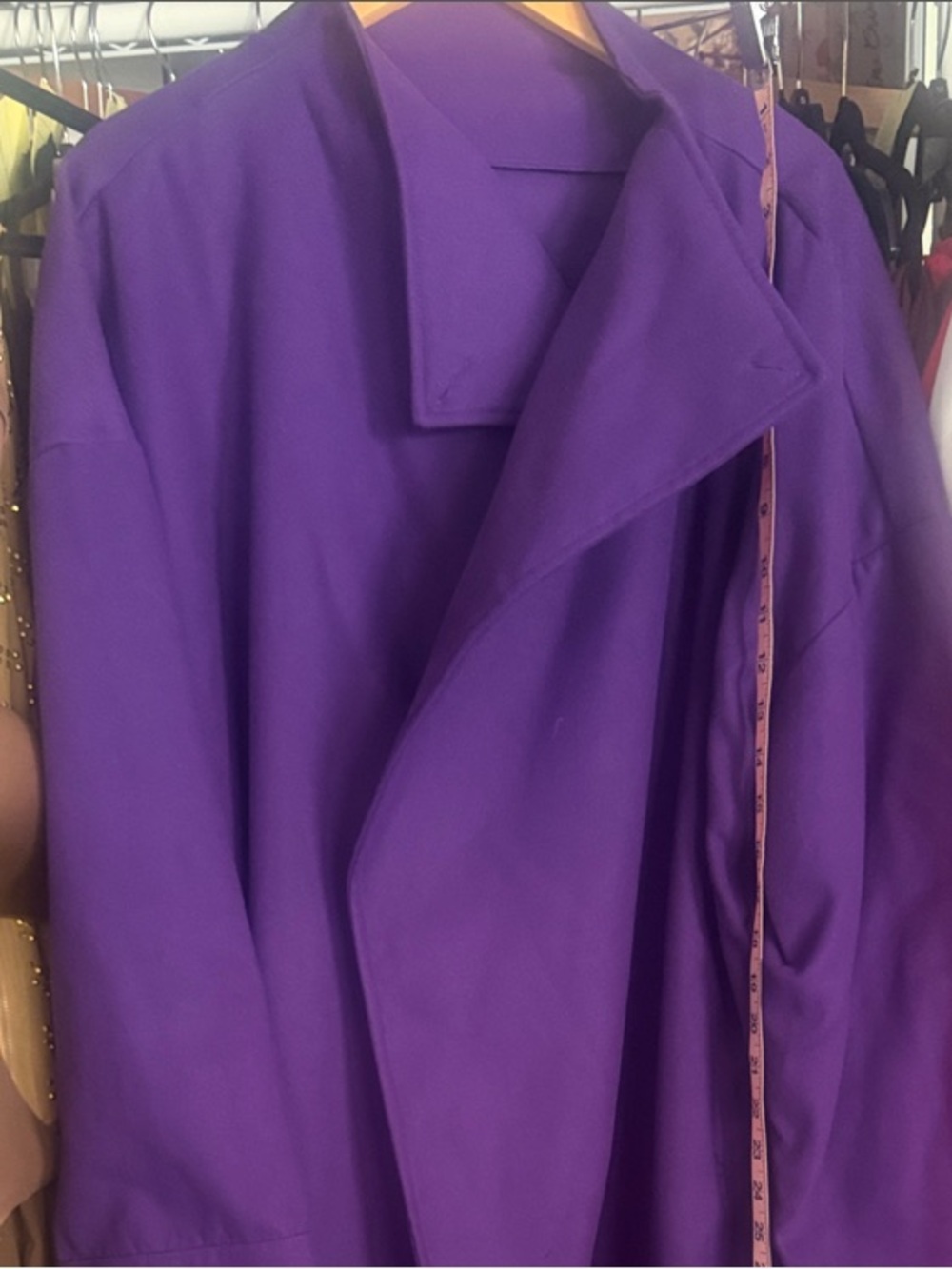 STYLEWE Purple Maxi Trench Dress